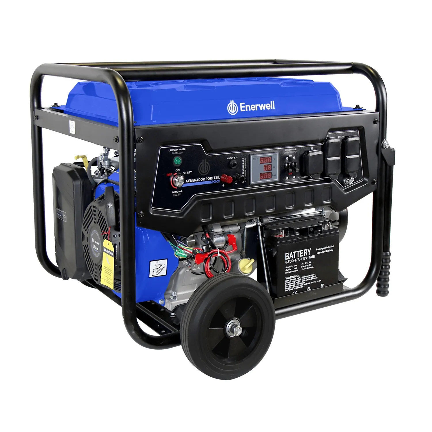 Generador portátil 8kW gasolina